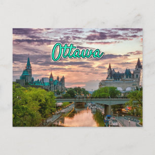 Ottawa clouds scenery vykort