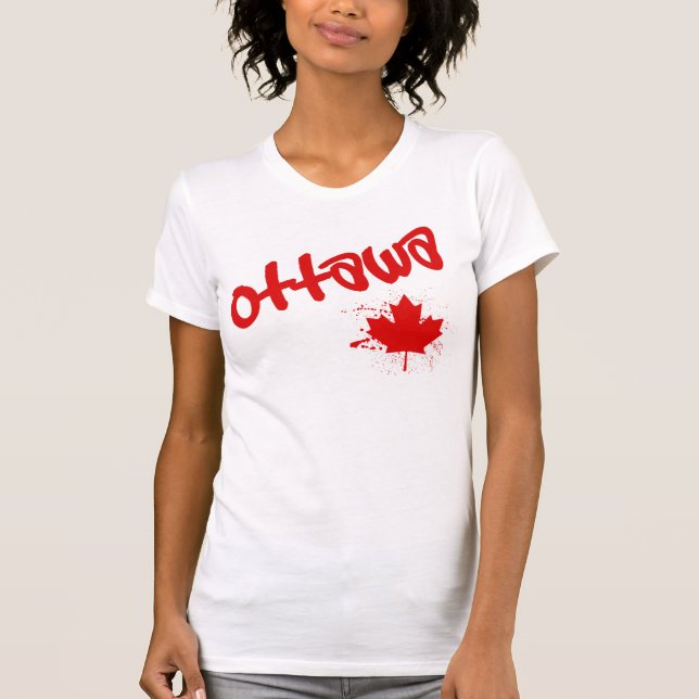 Ottawa Graffiti Tee (Framsida)