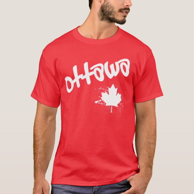 Ottawa Graffiti Tee (Framsida)