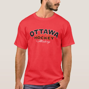 Ottawa Hockey History Red T-Shirt