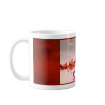 Ottawa horisont med röd grunge