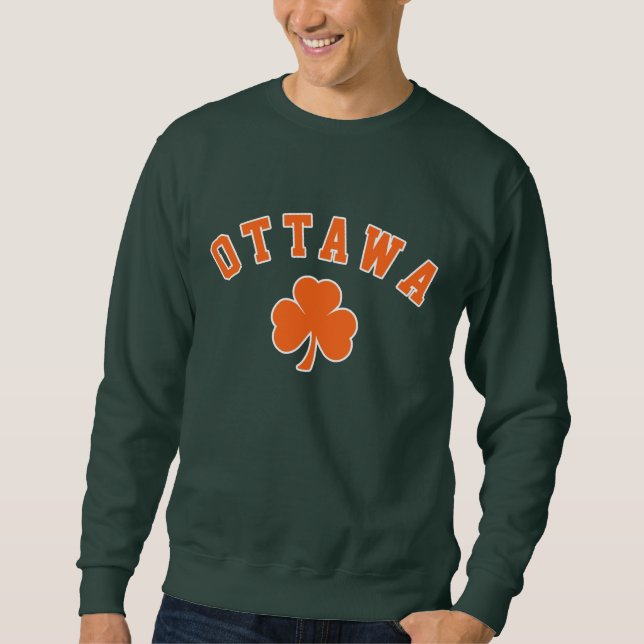Ottawa irländska lång ärmad tröja (Framsida)