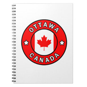 Ottawa Kanada Anteckningsbok