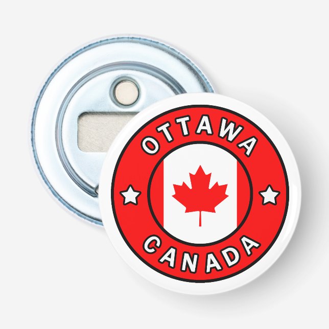 Ottawa Kanada Flasköppnare (Framsidan)