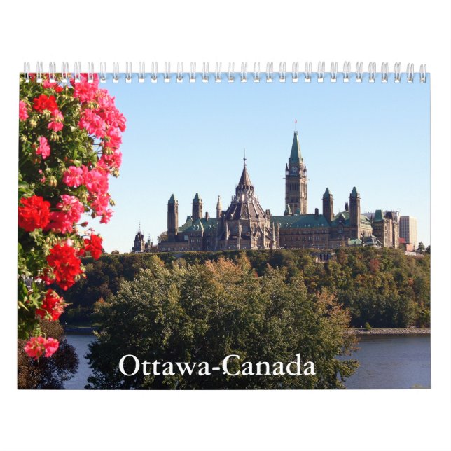 Ottawa-Kanada Kalender (Omslag)