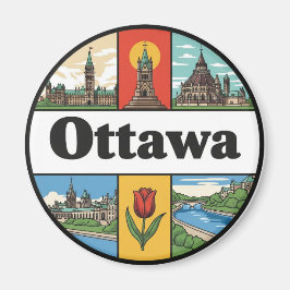 Ottawa Kanada Resa Magnet