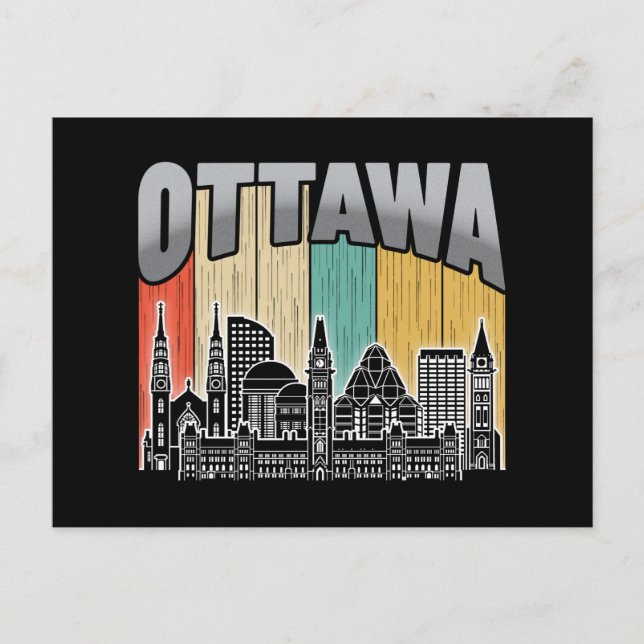 Ottawa Kanada Vykort (Framsida)