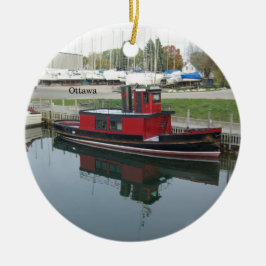 Ottawa-ornament Julgransprydnad Keramik