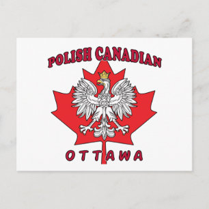 Ottawa Polska Canadian Löv Vykort