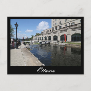 Ottawa, Rideau Canal, Laurier Vykort
