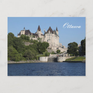 Ottawa, Rideau Canal, Laurier Vykort