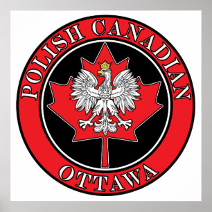 Ottawa-rundan, polska kanadensiska Löv Poster