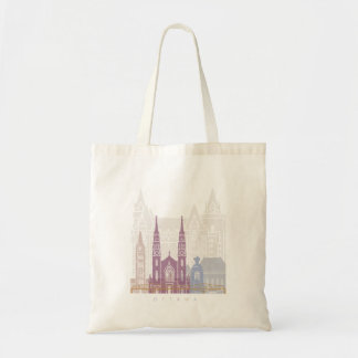 OTTAWA SKYLINE POSTER PASTEL TYGKASSE