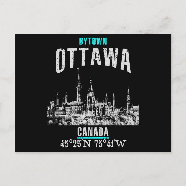 Ottawa Vykort (Framsida)