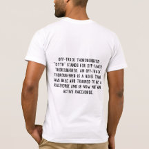 OTTB KLUBB, DU FÅR DET! T-Shirt