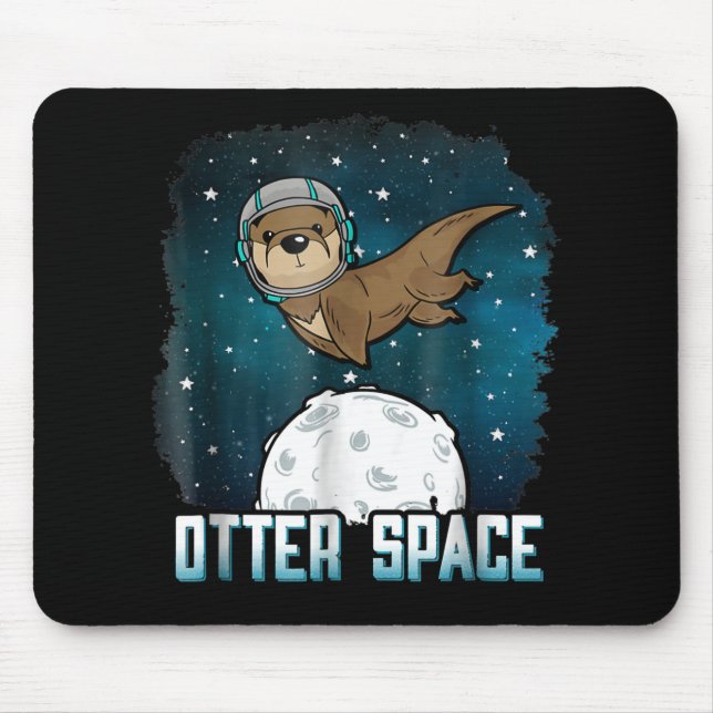 Otter Älskare |Utrymme, roligt, Rymden Musmatta (Framsidan)