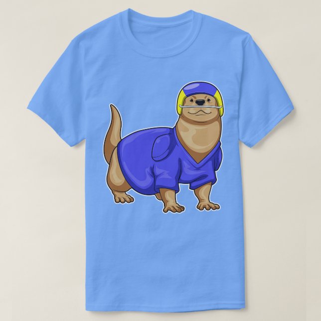 Otter American T Shirt (Design framsida)