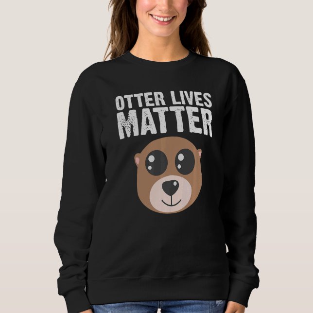 Otter Animal For Men Women Sea Otter Mammals T Shirt (Framsida)