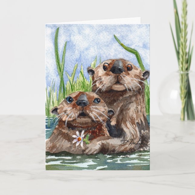 Otter-årsjubileum Kort (Framsida)