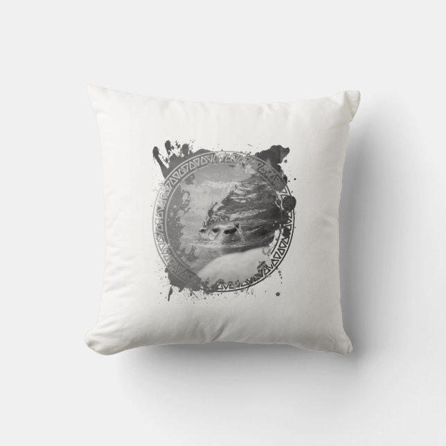 Otter Art Kudde (Framsida)