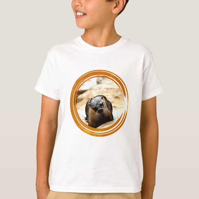 Otter Art T Shirt (Framsida)
