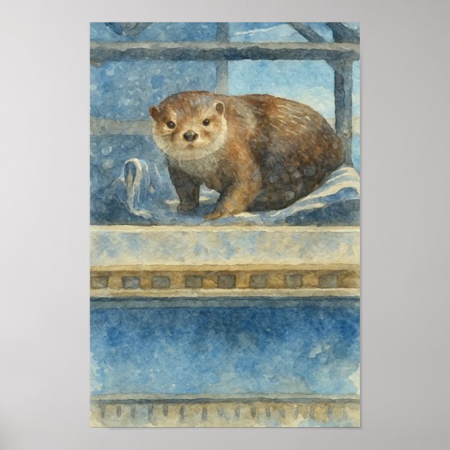 Otter Äventyr Poster (Framsidan)