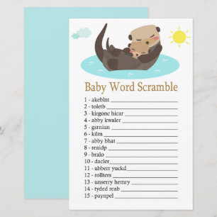 Otter Baby ord-vilt