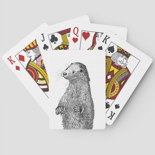 Otter Casinokort (Baksidan)