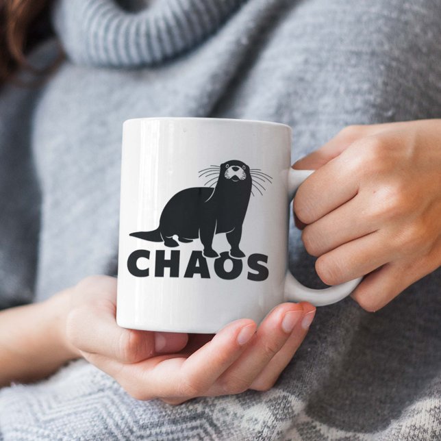 Otter Chaos Kaffemugg (Skapare uppladdad)