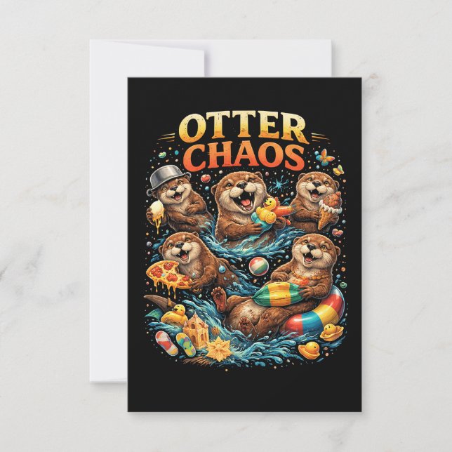 Otter Chaos Tack Kort (Framsida)