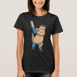 Otter Cricket fladdermus T Shirt