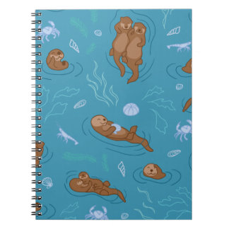 Otter fun anteckningsbok