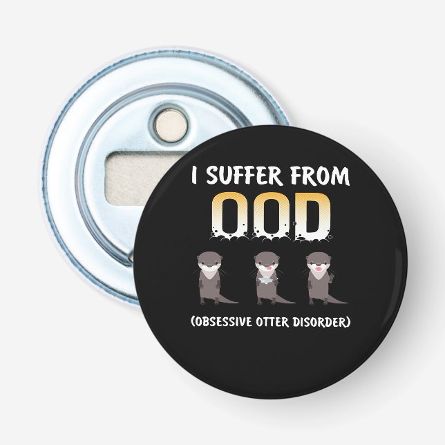 Otter Gift| Obducerande yttre sjukdom Flasköppnare (Framsidan)