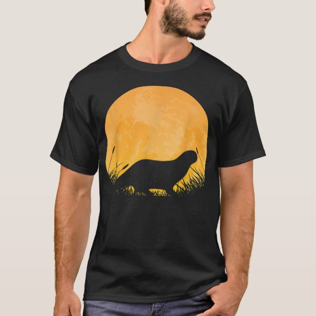 Otter Gift | Otter Easy Halloween Otter Älskare Gi T Shirt (Framsida)