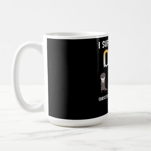 Otter Gift | Påtvingad yttre sjukdom Kaffemugg (Vänster)