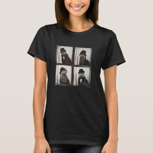Otter i Kostym Victorian Animal Photobooth Ludny O T Shirt