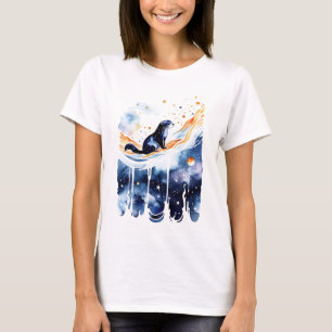 Otter i Nebula-floden T Shirt