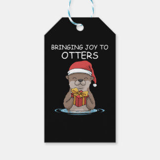 Otter julklapp - julklapp presentetikett