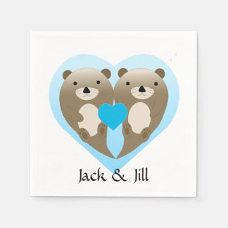 Otter Kärlek Pappersservett