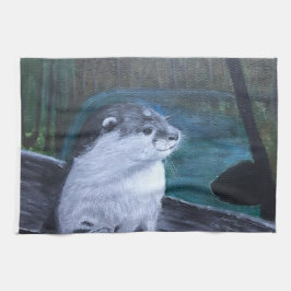 Otter kitchen tea towel kökshandduk