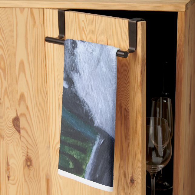 Otter kitchen tea towel kökshandduk (Thirds Fold)