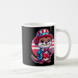 Otter Lycklig 4 juli Independence day Manar Kvinno Kaffemugg<br><div class="desc">Otter Lycklig 4 juli Independence day Manar Kvinnor i barn</div>