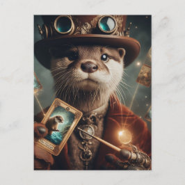 Otter Magician Vykort