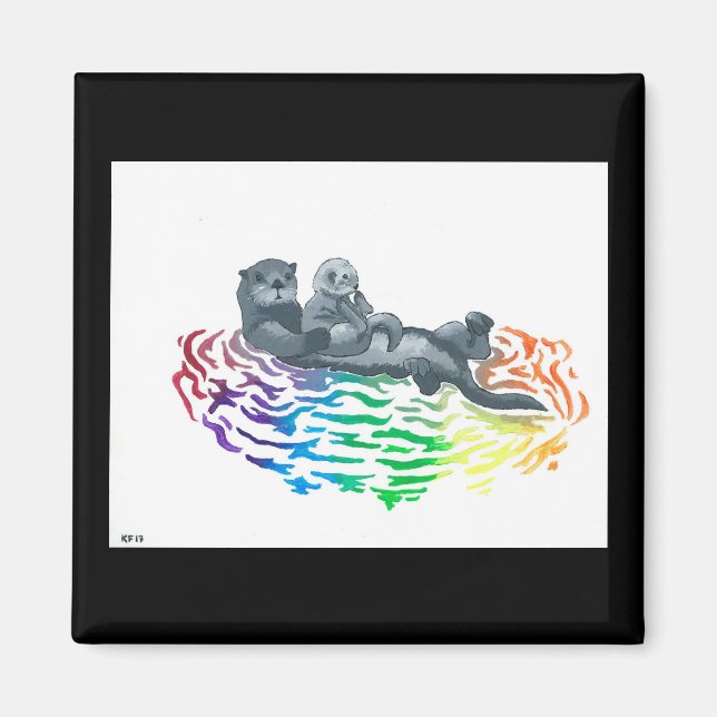 Otter Magnet (Framsidan)