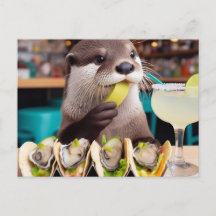 Otter med Osyster Tacos och Margarita
