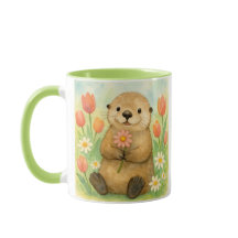 Otter med Vår Blooms