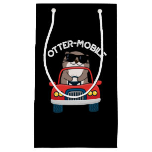 Otter-Mobile Funny Animal Car Pun