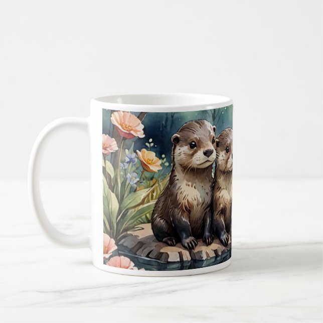 Otter Mugg - Otters familj (Vänster)