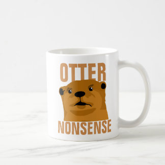 Otter Nonense Coffee Mugg B