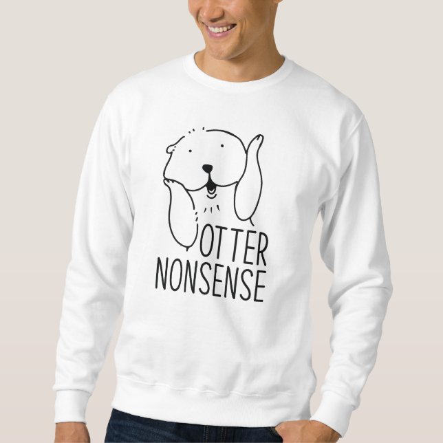 Otter nonsens lång ärmad tröja (Framsida)